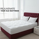 Goose Down Feather Mattress Topper 5cm Depth