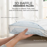 Goose Down Feather Mattress Topper 5cm Depth