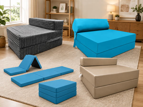 Z-BEDS & GUEST BEDSOur trifold Z-beds fold flat for easy storage and open up into a cosy, comfy guest bed in seconds.