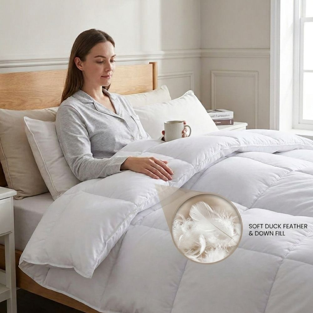 Duck Feather & Down Duvet Quilt 13.5 Tog