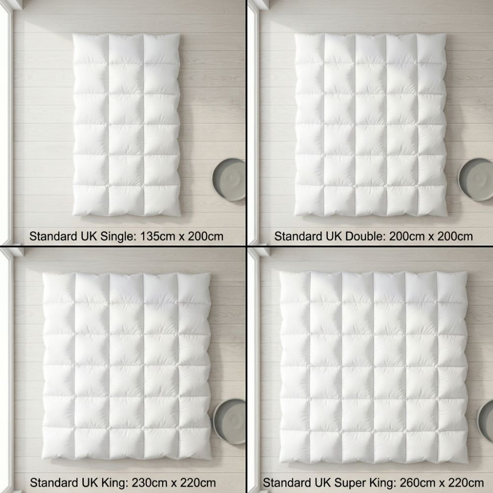 Duck Feather & Down Duvet Quilt 13.5 Tog