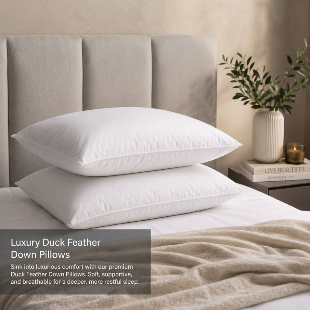 Duck Feather & Down Pillows