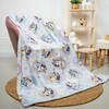 Bluey Frames Coral Fleece Blanket