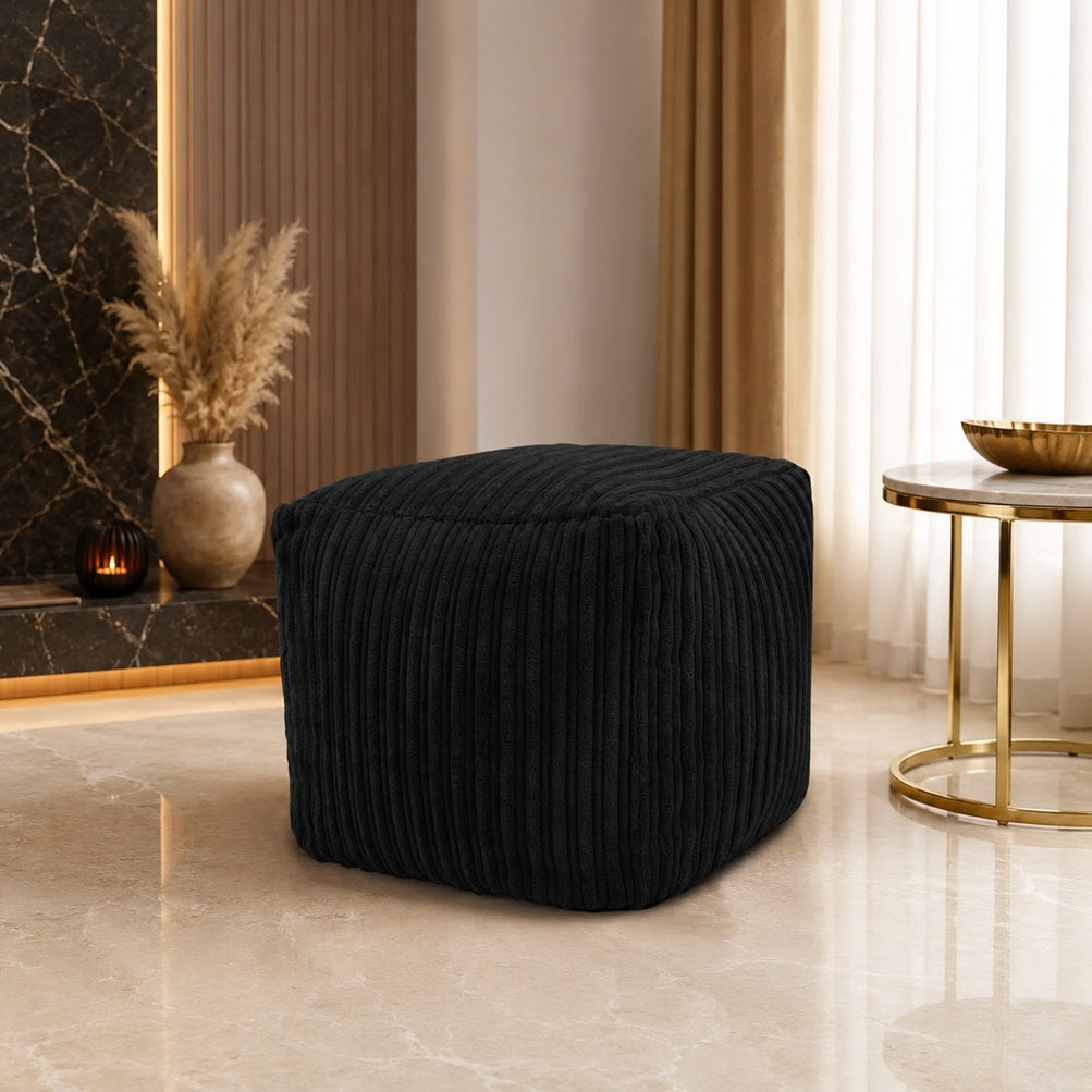Square Shape Foot Rest Stool Pouffe Footstools