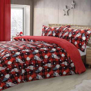 Buy Gonks Teddy Fleece Xmas Duvet Cover Online | iStylemode