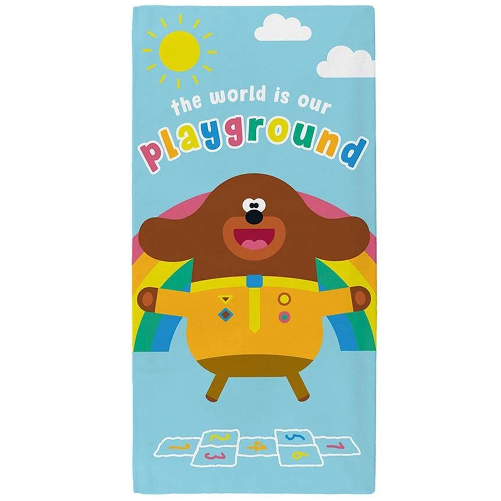 Hey Duggee Beach Towel Playground (140cm x 70cm)