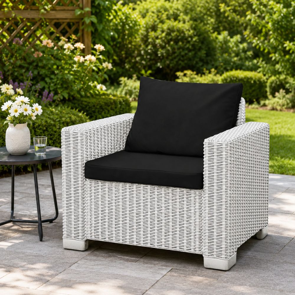 Keter Allibert California Armchair Cushion Pad with Pillow