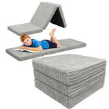 2 in 1 Fold Out Tri-fold Cord Cube Z Bed Mattress