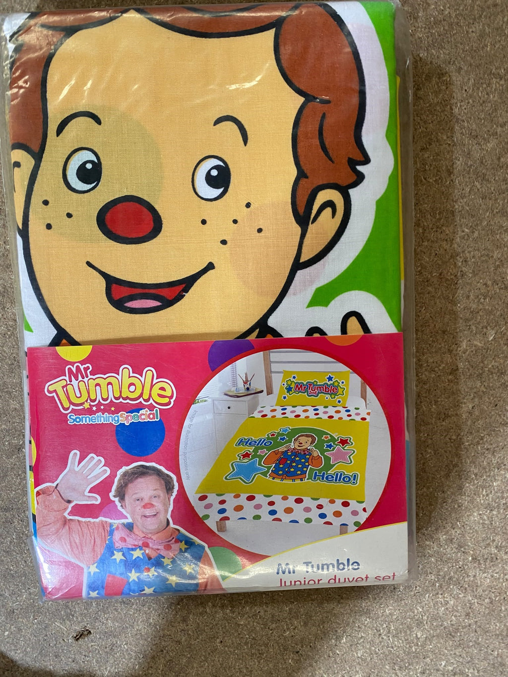 Mr. Tumble Junior Single Duvet Cover Set