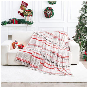 Shop Christmas Nordic Fleece Throw Blanket | Limited Time Christmas Sale | iStyleMode