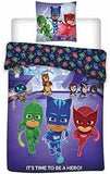 Kids Reversible PolyCotton Duvet cover Bedding Set