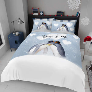Buy Penguin Forever XMAS Duvet Cover - Best Price Online in the UK | Enjoy Christmas Festival Sale | iStyleMode