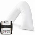 V Shaped Pillow with Pillowcase I Orthopaedic Neck I Back & Shoulder Support I Nursing & Maternity Pillow