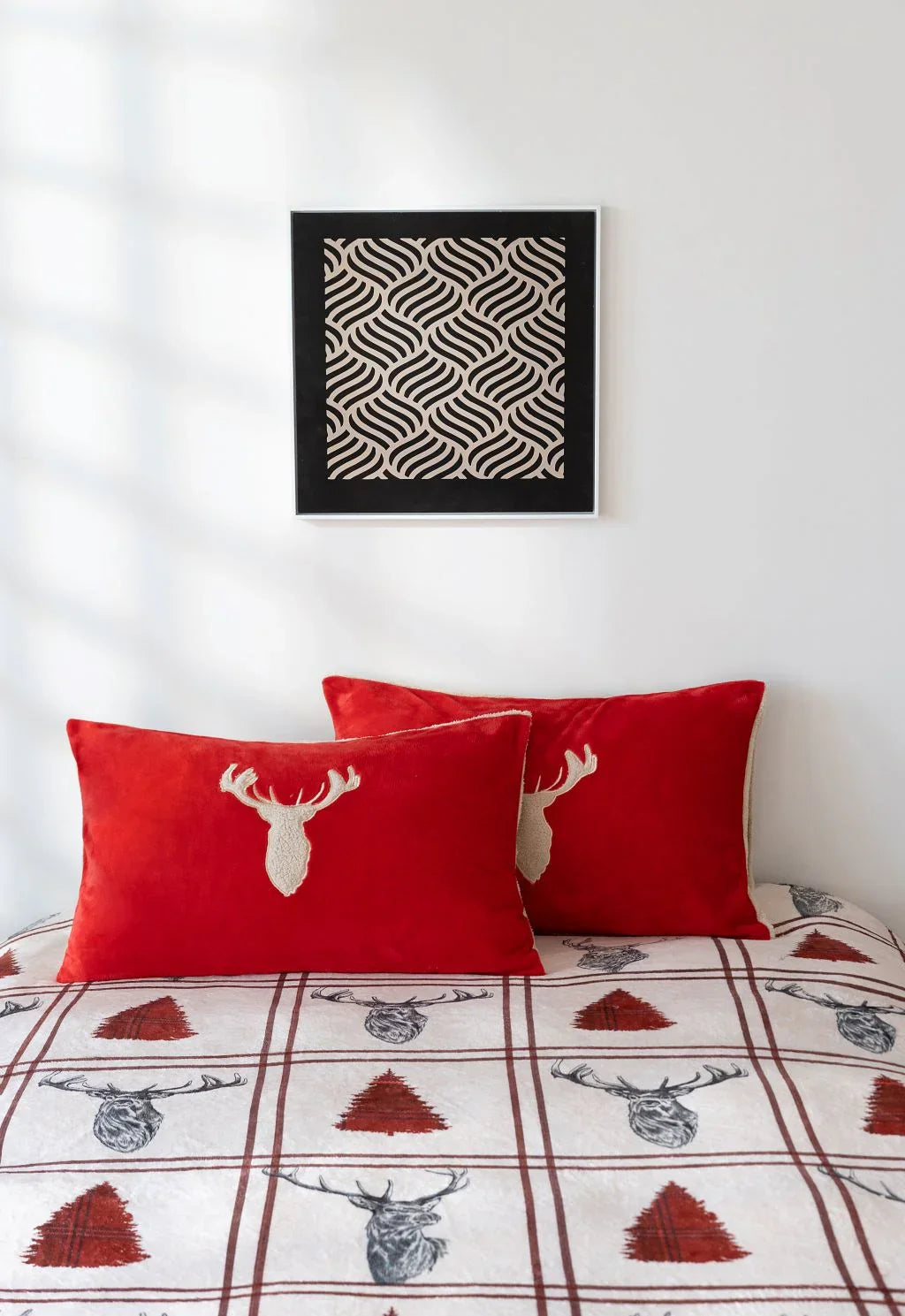 Teddy Stag Duvet Bedding Set with matching Pillowcase