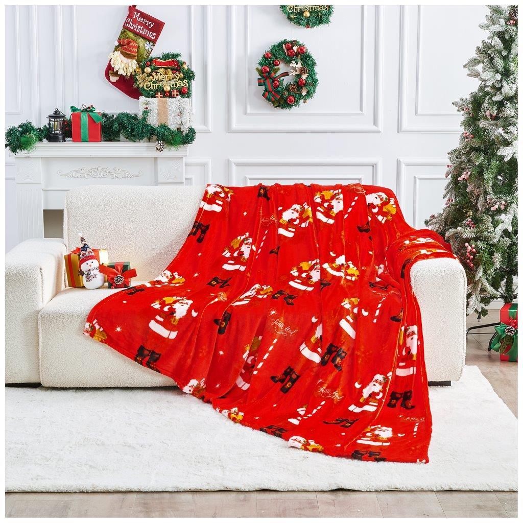 Shop Christmas Santa Mail Fleece Throw Blanket – Save Big in Our Christmas Sale | iStyleMode