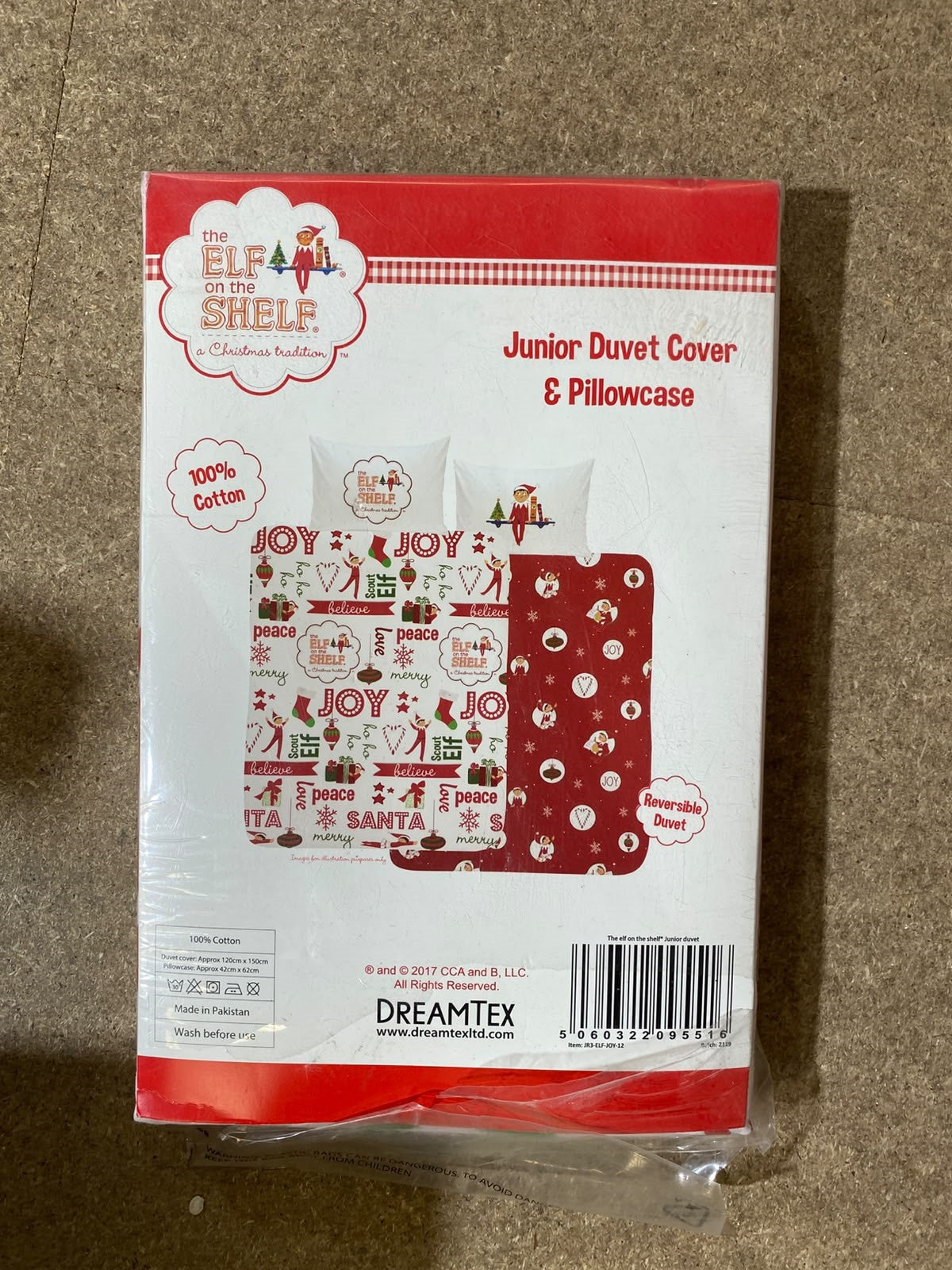 Elf On The Shelf Junior Believe Duvet Cover Set