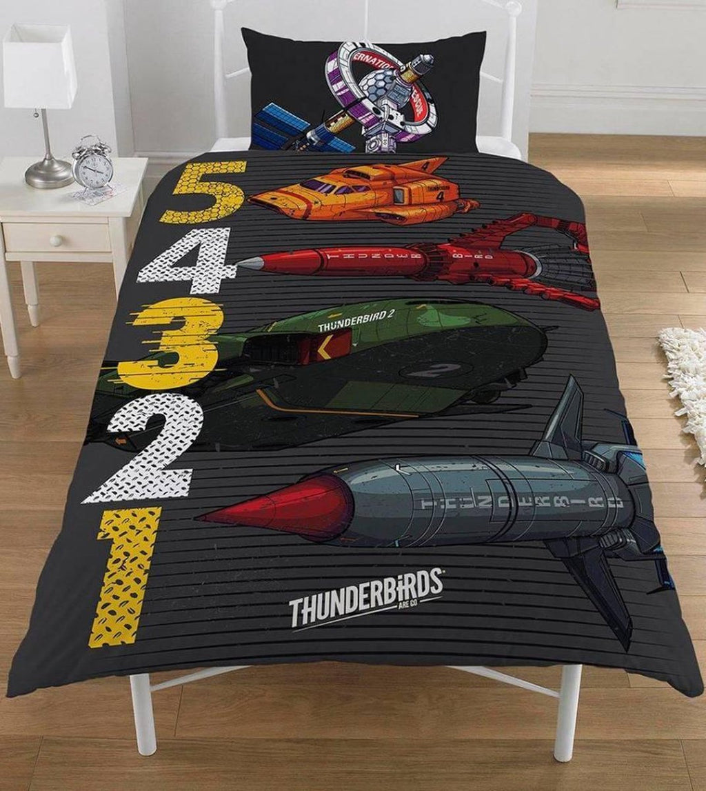 Thunderbirds Single Duvet & Pillowcase set