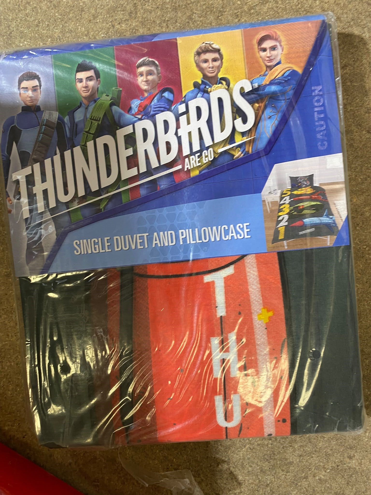 Thunderbirds Single Duvet & Pillowcase set