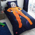 Youngun's Space Chimp Single Duvet Cover Set with Pillowcase