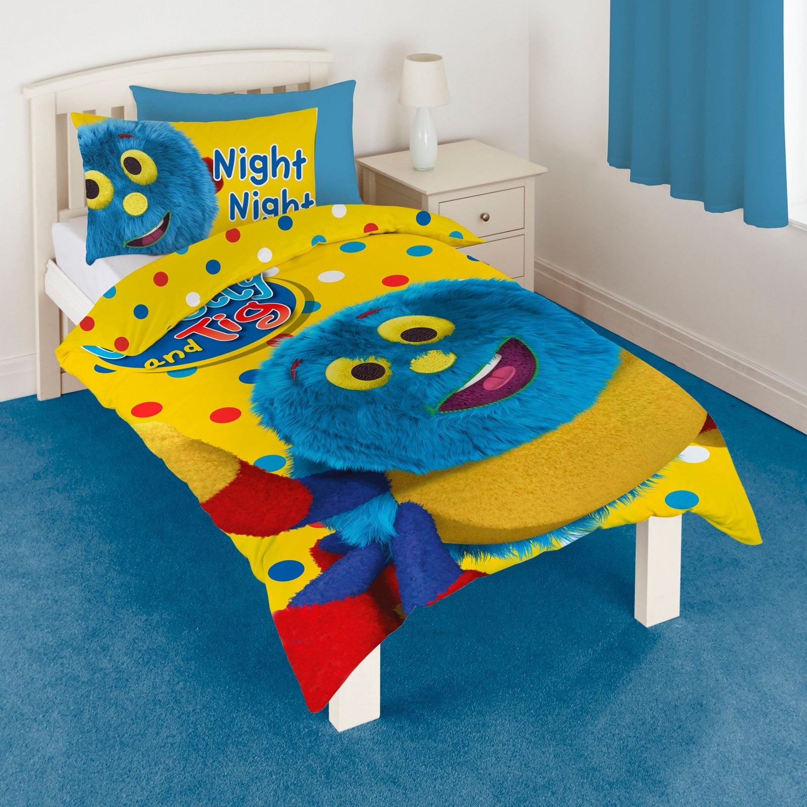 Woolly and Tig Single Duvet Cover Set with Pillowcase