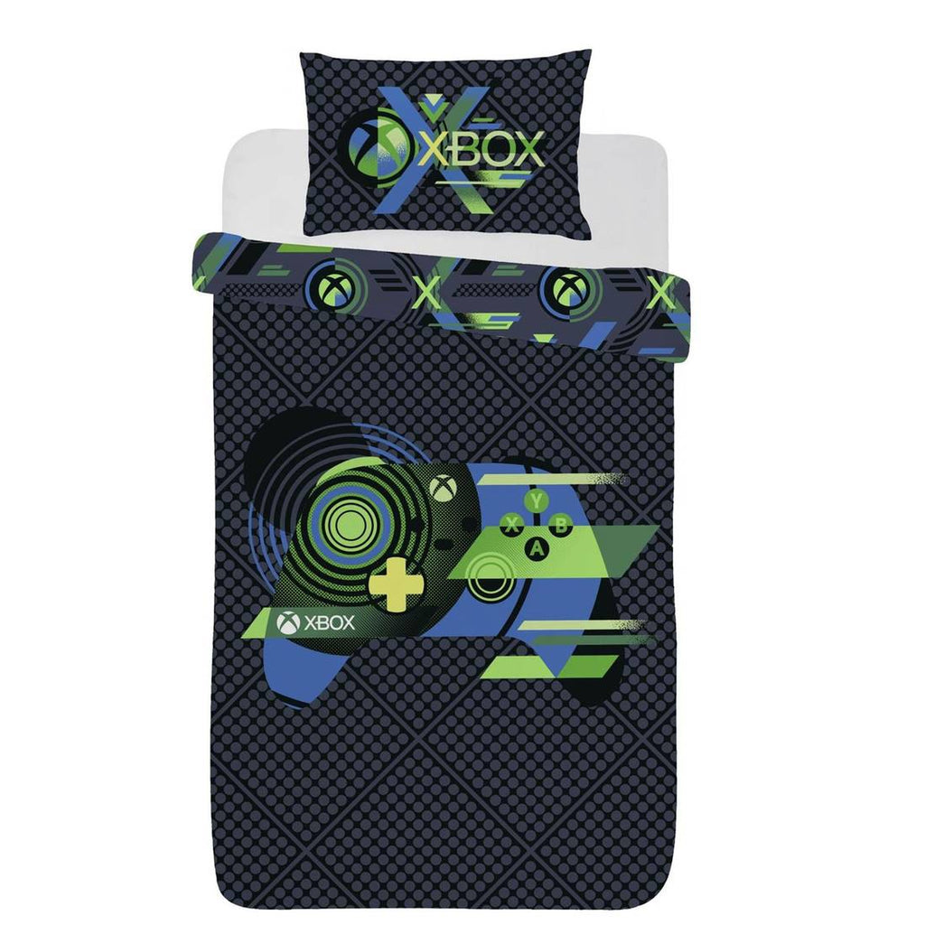 Reversible Xbox Single Duvet Cover Set with Pillowcase