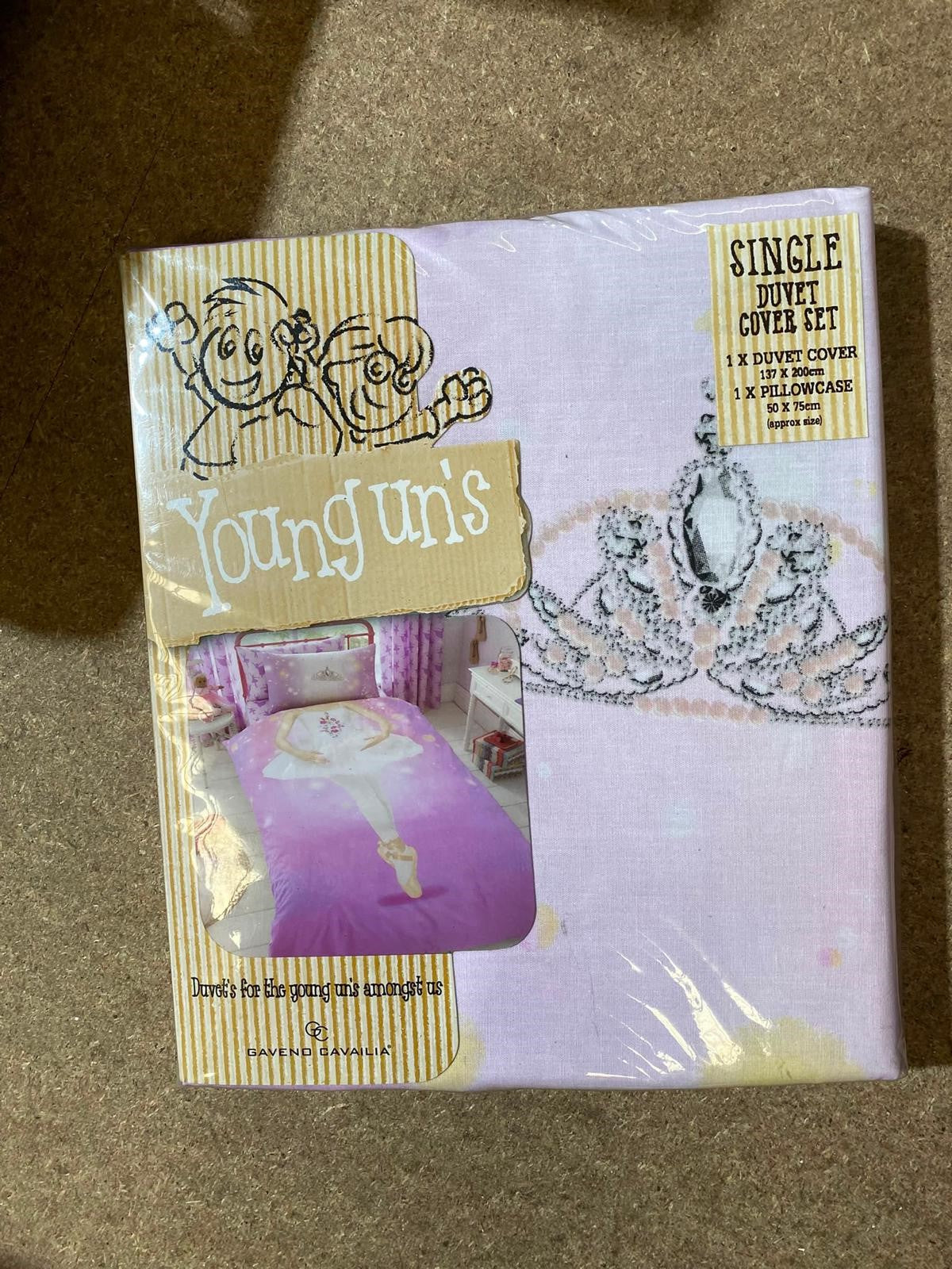 Youngun's Ballerina Single Duvet Cover Set