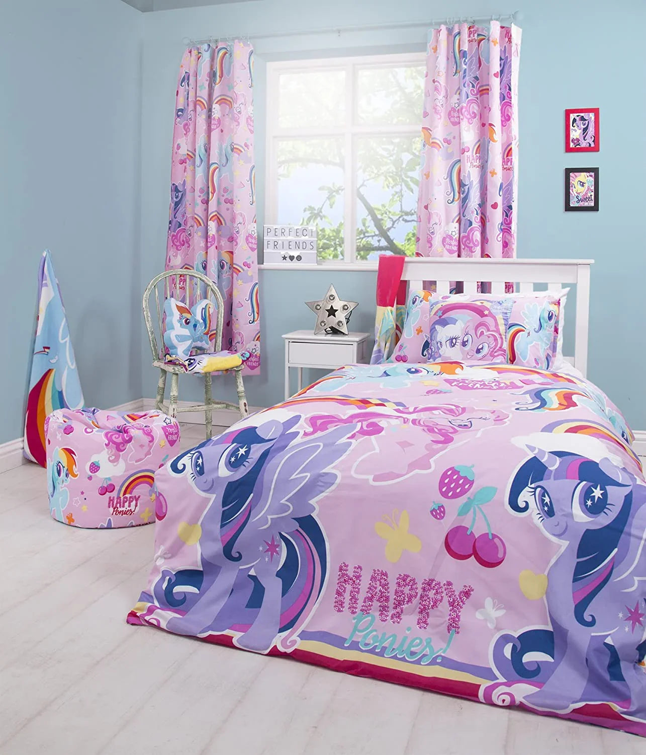 Kids Reversible PolyCotton Duvet cover Bedding Set