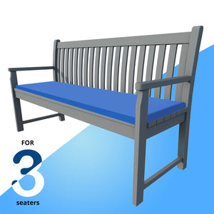 Garden 3 Seater Bench Cushion Pads