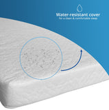 Quilted Waterproof Cotbed Mattresses 140 x 70cm