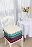 Chair Slim Seat Pad With Ties  37cm x 42cm