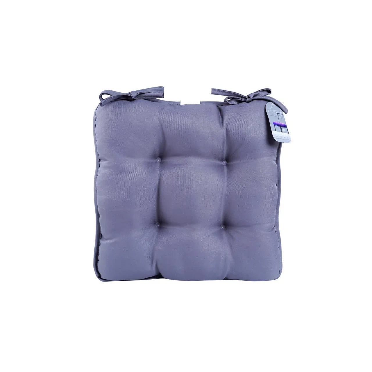 5cm Deep Removable Tie On Seat Pad 14"x 14"