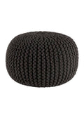 Ottoman Double Knitted Pouffe Footstool