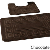 Greek Jacquard Bath Mat Set