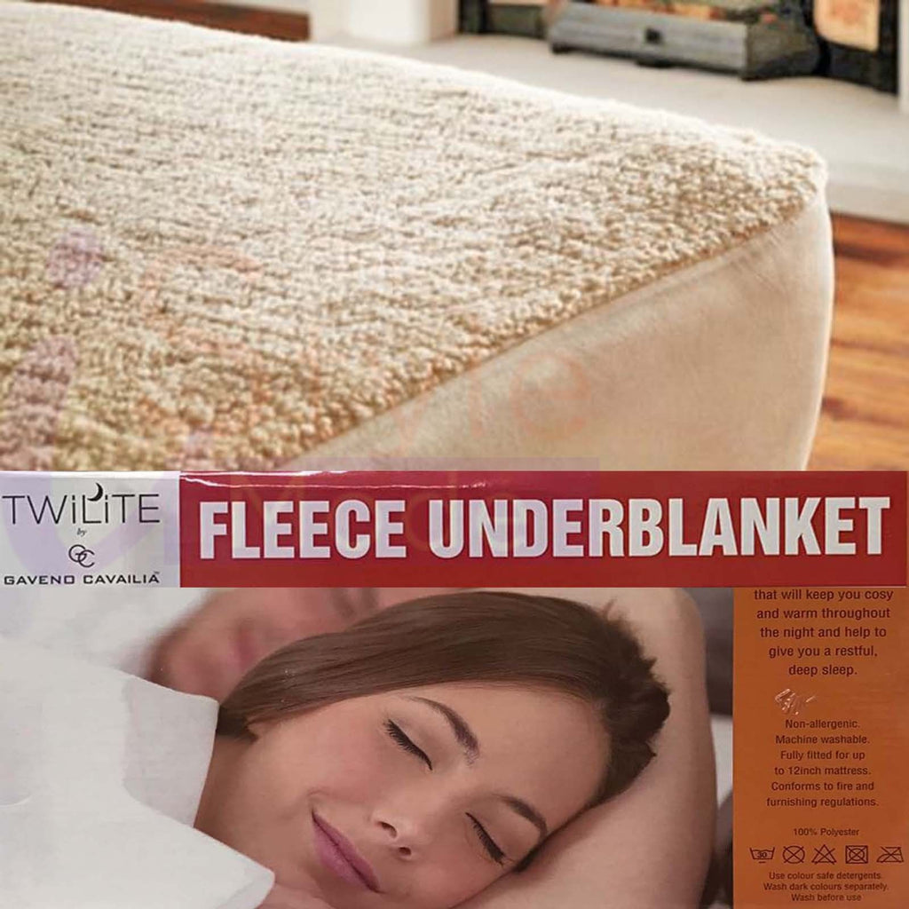 Fleecy underblanket deals