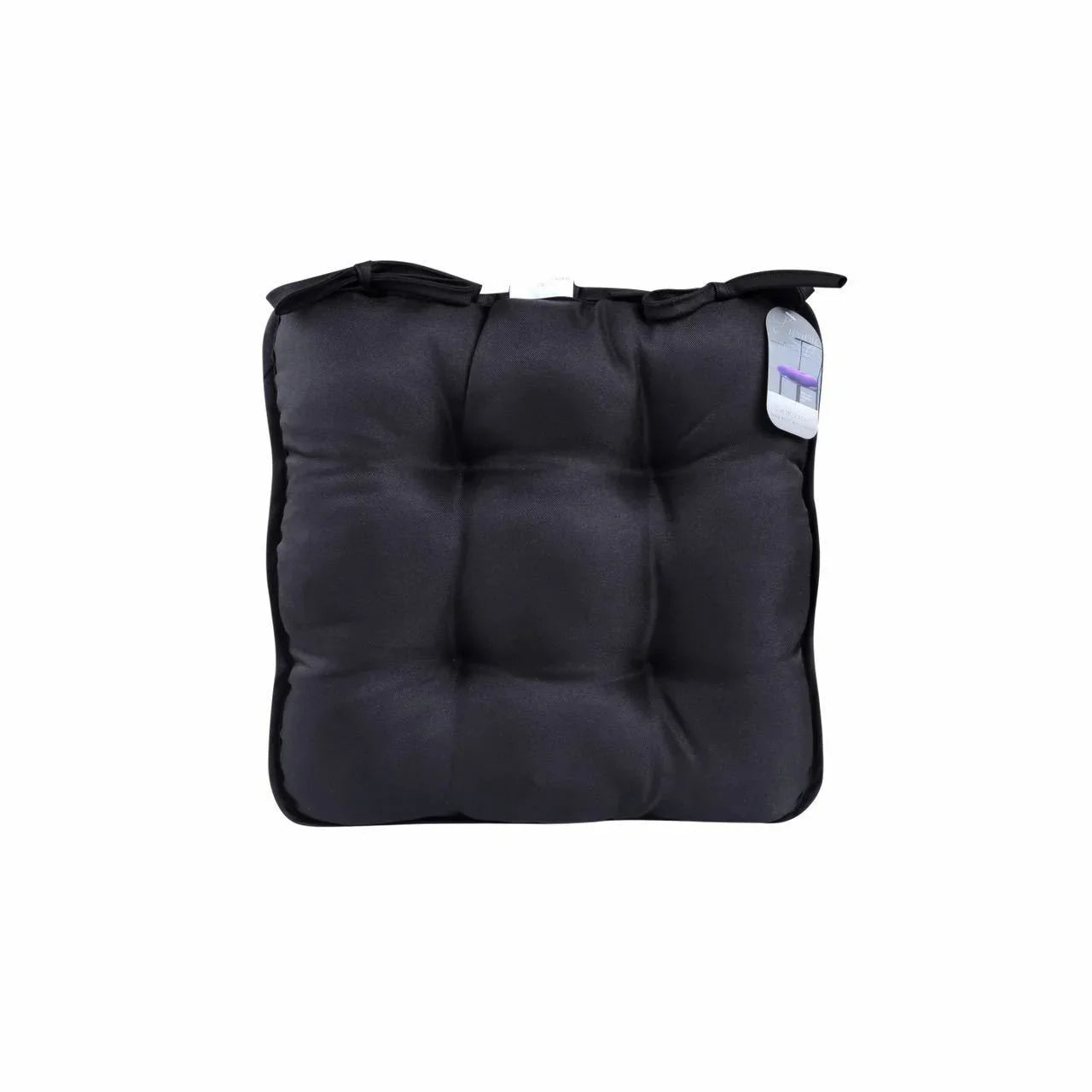 5cm Deep Removable Tie On Seat Pad 14"x 14"