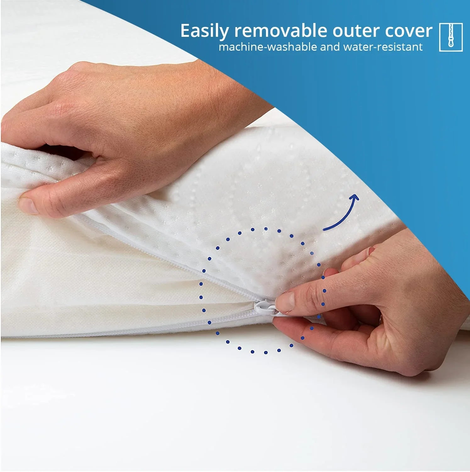 Quilted Waterproof Cotbed Mattresses 140 x 70cm