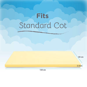 Cot Memory Foam Mattress Toppers
