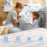 Sheepskin Sherpa Fleece Mattress Topper