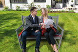 Garden 2 Seater Bench Cushion Pads