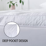 3D Bubble Microfiber Mattress Topper