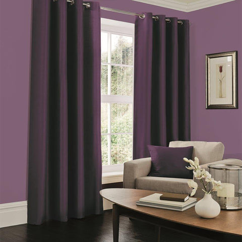 Faux Silk Curtains