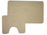 Dolphin Bath Mat Set