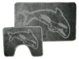 Dolphin Bath Mat Set