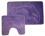 Dolphin Bath Mat Set