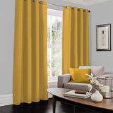 Faux Silk Lined Curtains