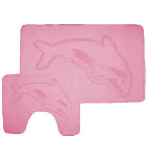 Dolphin Bath Mat Set | Bathroom Mats UK | iStyle Mode