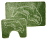Dolphin Bath Mat Set