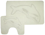 Dolphin Bath Mat Set