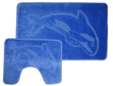 Dolphin Bath Mat Set