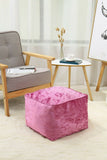 Crush Velvet Bean Bag Cube Foot Rest Stool Pouffe Ottoman